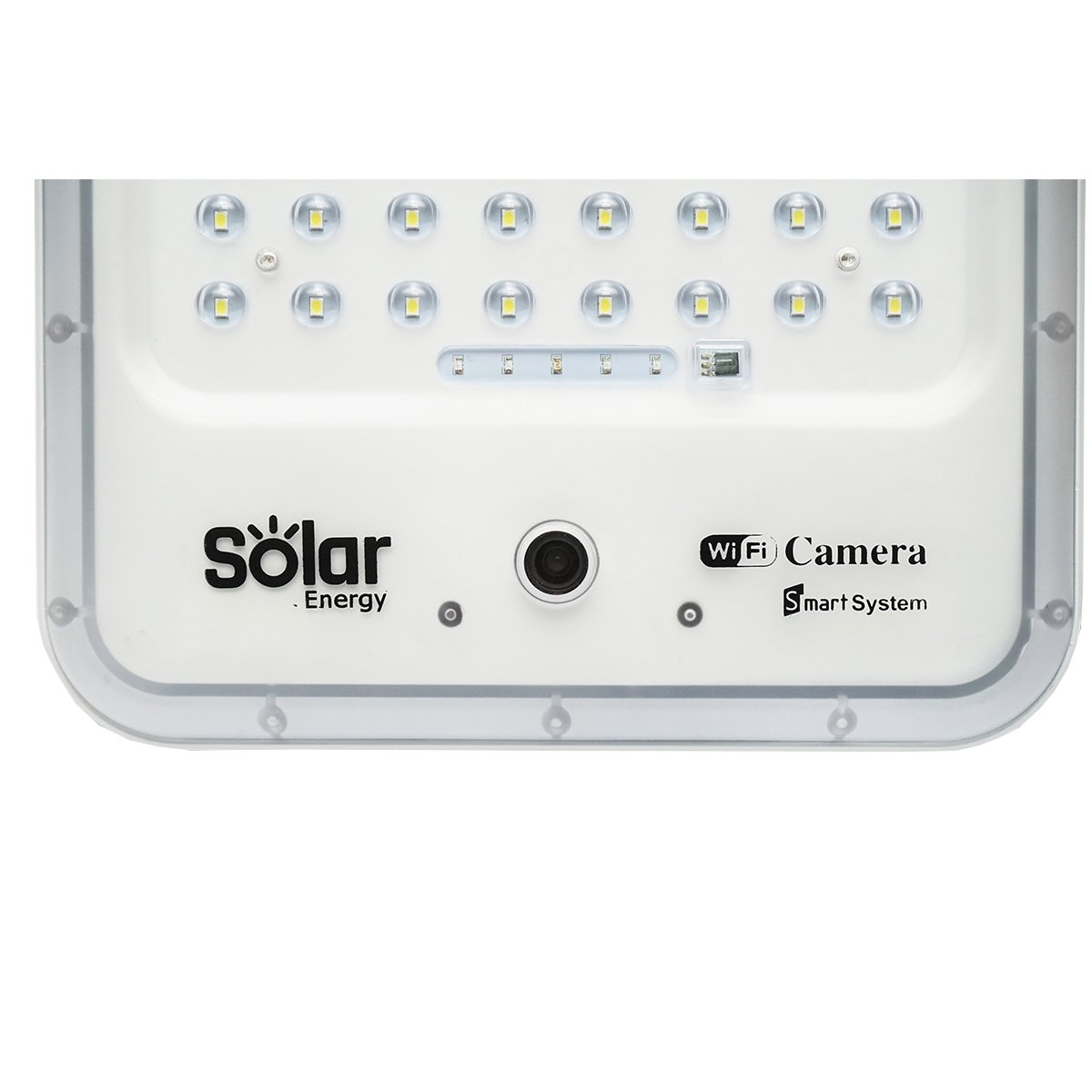 Lampa LED 20W cu camera CCTV 2 MP wifi si panou solar 35W, baterie 3,2V/30Ah